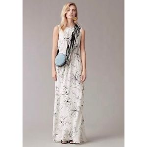 DVF Silk Floral Maxi Dress in Size XS